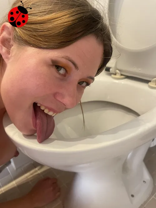 Thumbnail Cleaning Toilets with My Tongue: A Unique Fetish Story by EmilyTheLadybug