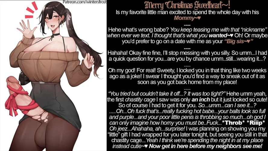 Thumbnail Secret Desires Revealed: A Chastity Teasing Story
