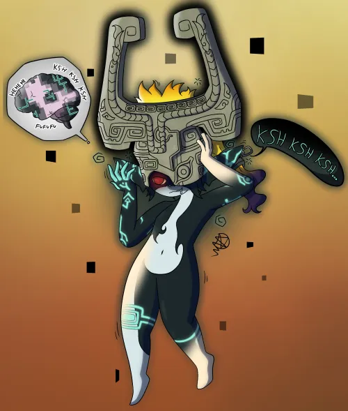 Thumbnail Midna TF Corruption OC: Intriguing Transformation by VeemoDraw