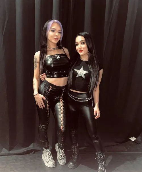 Thumbnail Experience the Fusion of Cora Jade and Roxanne Perez in WrestleFap