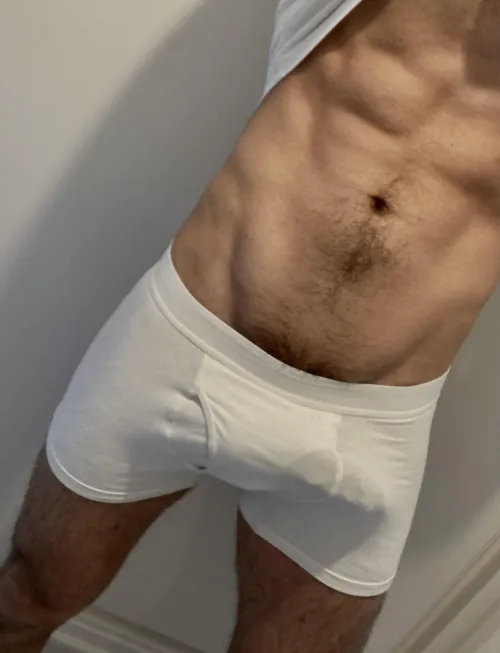 Thumbnail Unveiling Curiosity: '31 Curious in My Whities' by squeeze_me_please | Bulges
