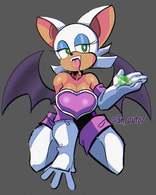 Thumbnail First Time Drawing Rouge the Bat: A Furry Fanart Experience by ograndeautor