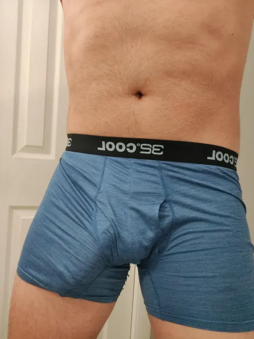 Thumbnail HungLikeAWhore: 24 Straight Almost Poking Out in Bulges