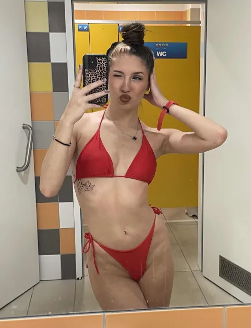 Thumbnail Intimate Moments Captured: Mirror Selfie by RoseeWood
