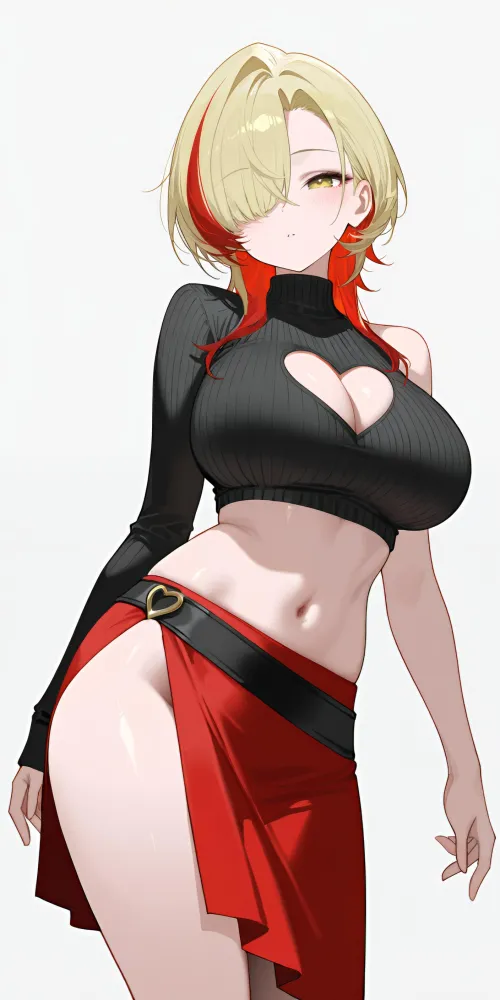 Thumbnail Red & Black Sensations by CheetahSperm18 in animemidriff
