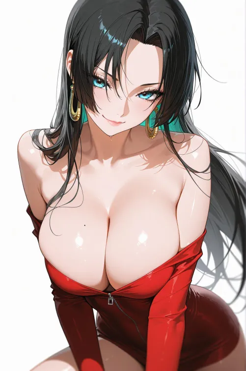 Thumbnail Boa Hancock in One Piece by CheetahSperm18 | OppaiLove