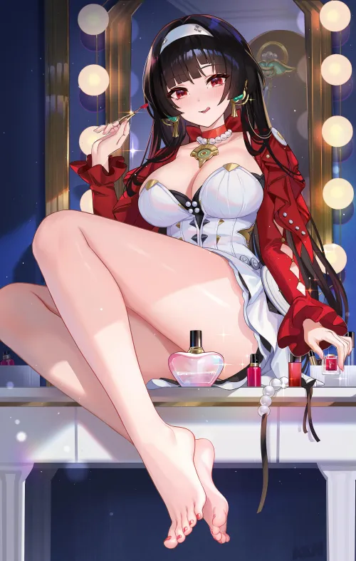 Thumbnail Astra Yao Makeup Session in Zenless Zone Zero - Pantsu