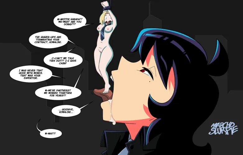 Thumbnail Coworkers Parting Ways: Vore Image by anarch0slurpie