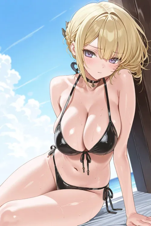 Thumbnail Evelyn Zenless Zone Zero by CheetahSperm18 | OppaiLove
