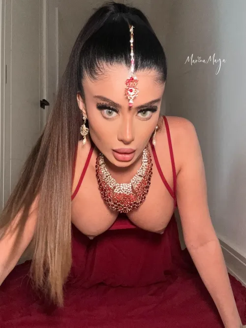 Thumbnail marinaxmaya: Jewellery and Passion Unite in indiangirls