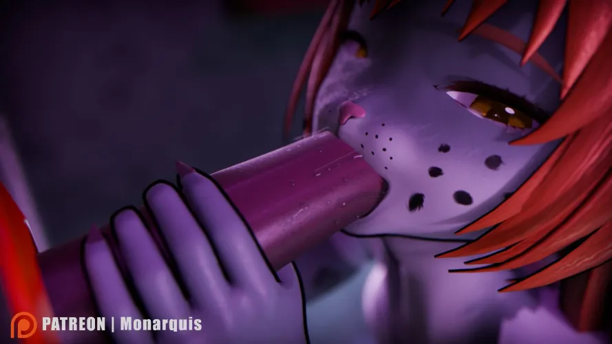 Thumbnail Sensual Sucking in the World of Yiff by Monarquis