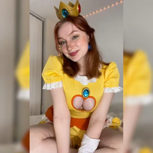 Thumbnail Princess Daisy in Lacey: Unleashing NSFW Costume Charm | LovelyCharmingDoll