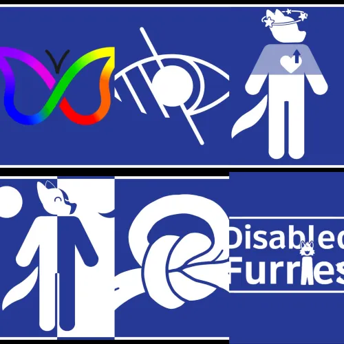 Thumbnail GabrielGreenWolf Celebrates 100 Members in Disabled Furries Discord
