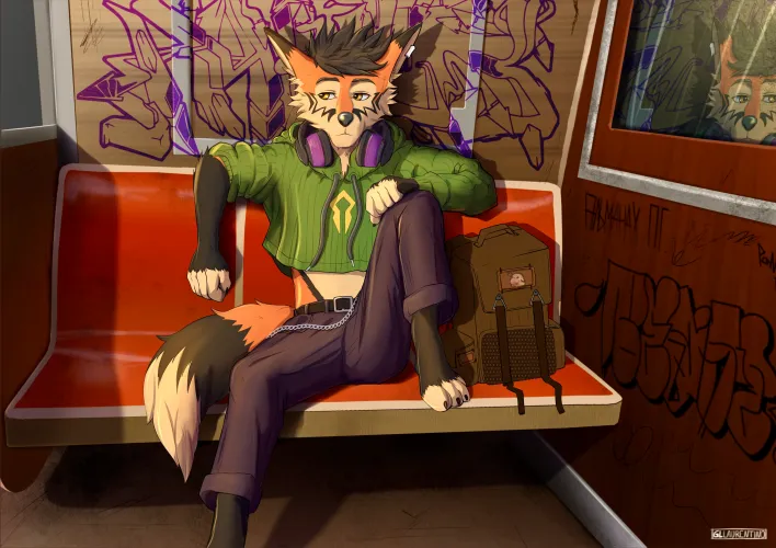 Thumbnail Sittin' Pretty with Gllaurentino's Furry Creation