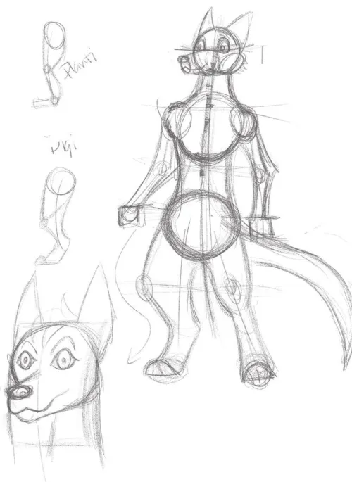 Thumbnail Chemical_Mood12: Learning to Draw Furries - A Beginner's Guide
