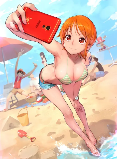 Thumbnail Nami's Cute Selfie by Ok_Factor6185 | funpiece