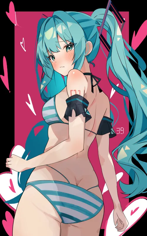 Thumbnail LafterMastr Unveils Bikini Miku: Dive into AnimeBooty Delight