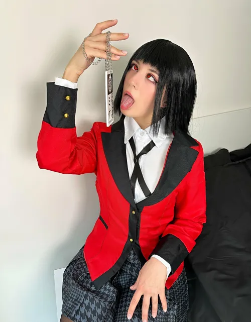 Thumbnail Sugarykitty Cosplays Yumeko Jabami | nsfwcosplay