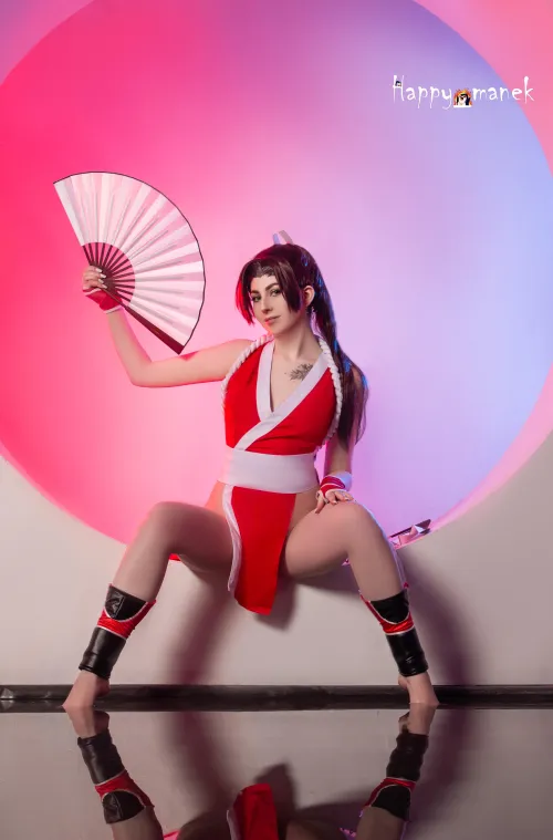 Thumbnail Seductive Mai Shiranui Cosplay by ManekyaYEAH | cosplaygirls