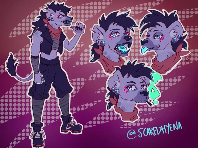Thumbnail Any Name Ideas OC by Candy-Hyena | Furry