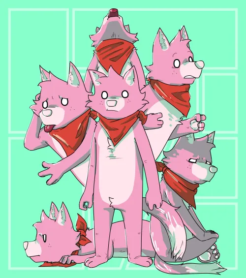 Thumbnail Explore 'Pinkdog' - Furry Article by usernames_are_hard15