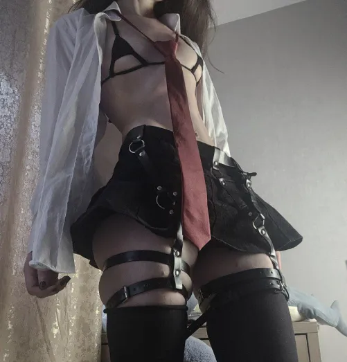 Thumbnail Thigh Seduction: Delve into PunkGirls' Temptations with e1lie_grau