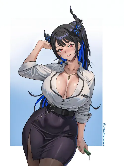 Thumbnail A_MASSIVE_PERVERT Introduces Dunk Boss Nerissa from Hololive - BigAnimeTiddies