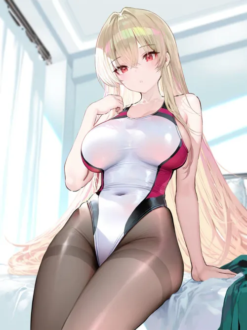 Thumbnail Anime Bodysuits Splendor: Swimsuit & Tights by CheetahSperm18