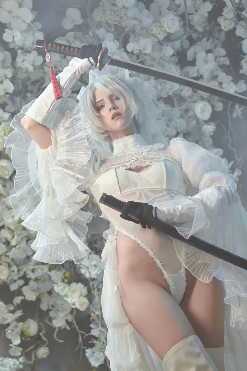 Thumbnail 2B Cosplay Delight by LoNightmare in 2Booty