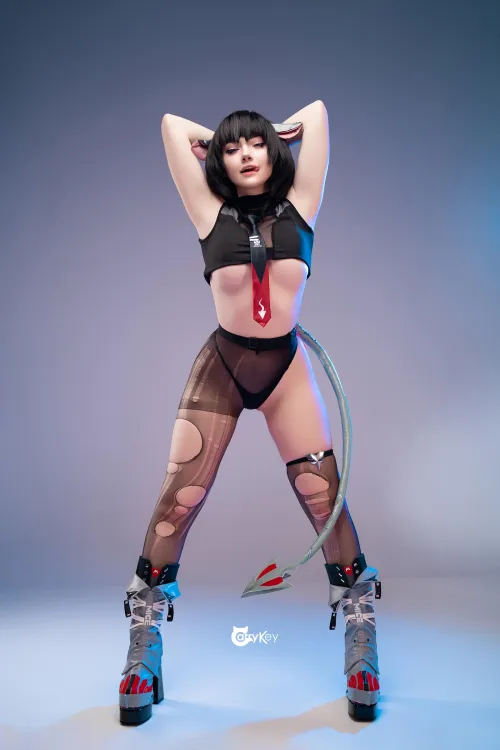 Thumbnail CarryKey Brings Jane Doe to Life in Zenless Zone Zero Cosplay | cosplaygirls