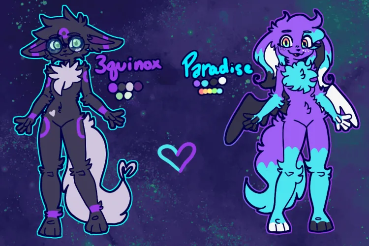Thumbnail rosefloofykitty Explores Paradise with Equinox - A Furry Tale