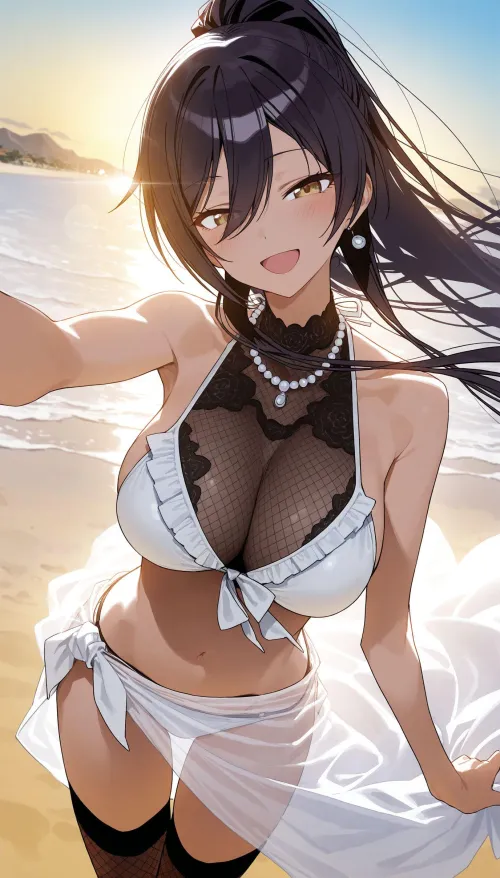 Thumbnail Idolmaster's Sakuya Shirase: Dive into the OppaiLove Universe