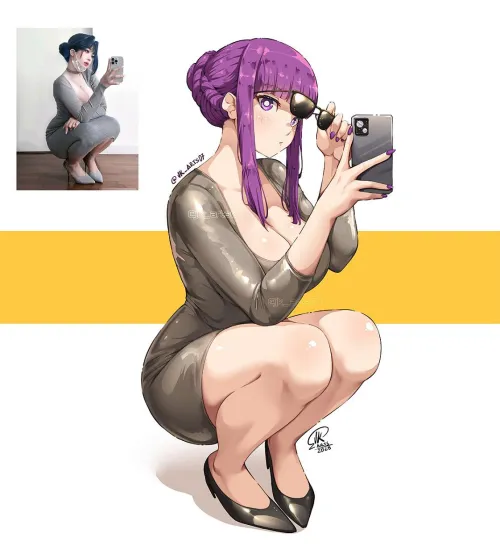 Thumbnail Fern Sousou no Frieren by CheetahSperm18: An Ecchi Manga Review