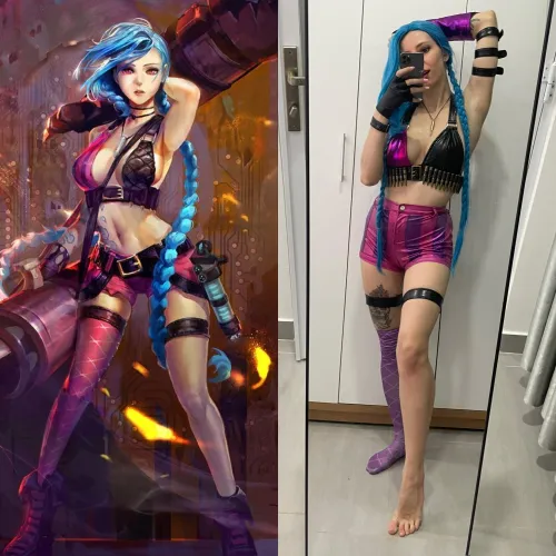Thumbnail Jinx Arcane Fantasy by Boun1942a1 in NSFWCostumes