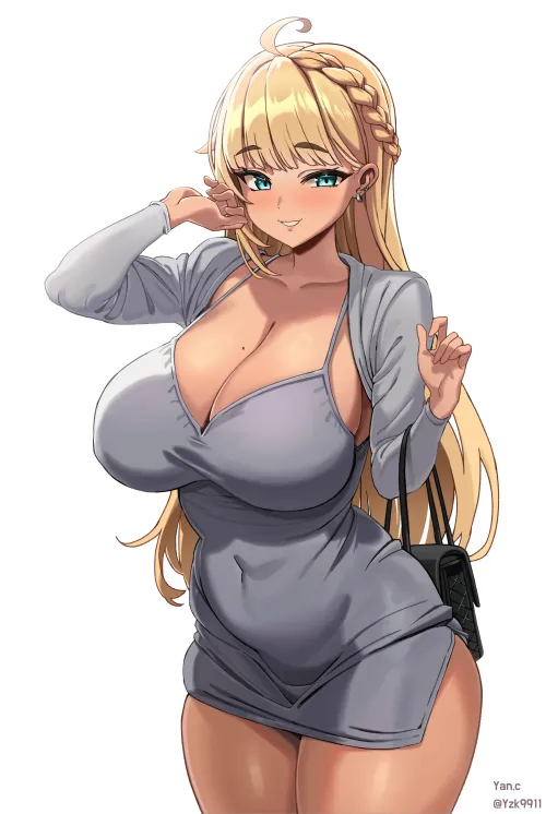 Thumbnail Seductive Anime Art: Dongtan C OC by General_Li3231 | BigAnimeTiddies
