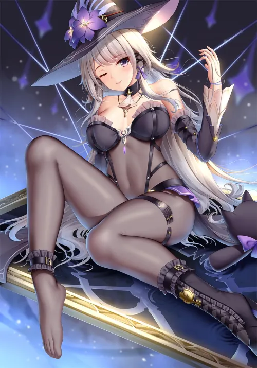 Thumbnail Marvel at The Hertas Sexy Bodysuit in Honkai Star Rail | pantsu
