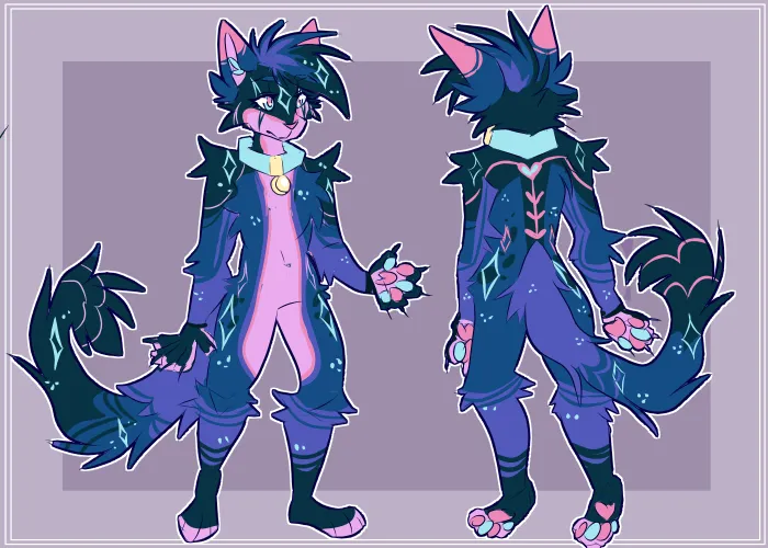 Thumbnail Space Girl Art by Me by ahxyll | Furry