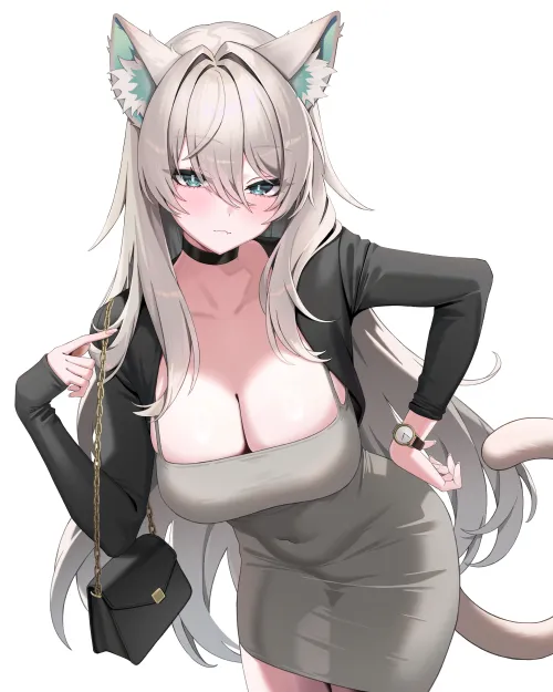 Thumbnail Feline Charm: Uncovering the Milf Cat Lady's Original Spirit by Zewen_Senpai