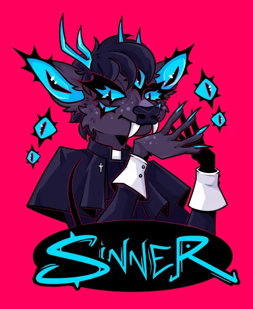 Thumbnail LadyJekyll's Furry Art Revelation with Demon Priest Sona