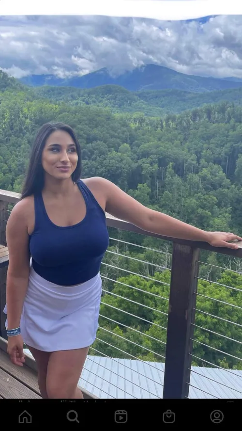 Thumbnail FrankRicardEsq Captures Mountain Curves for 2busty2hide Fans