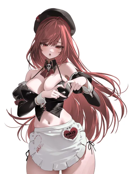 Thumbnail Unveiling Maid Rapi Nikke in Animemidriff by CheetahSperm18