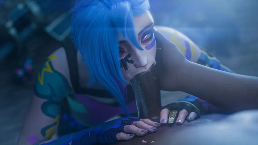 Thumbnail Sensual Encounters: Jinx and Ekko Exposed by Short-Ad224