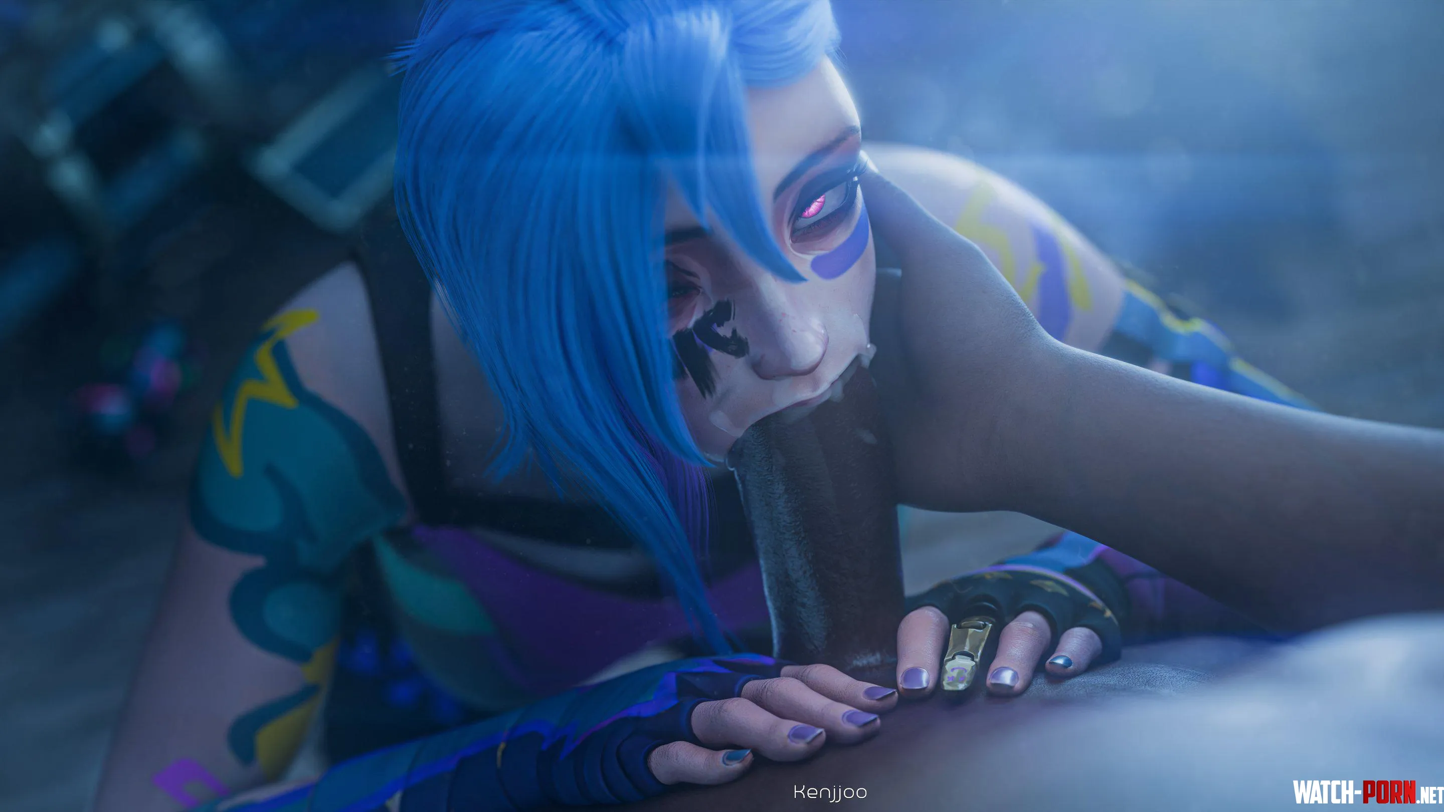 Jinx and Ekko KenjjooNSFW by Short-Ad224