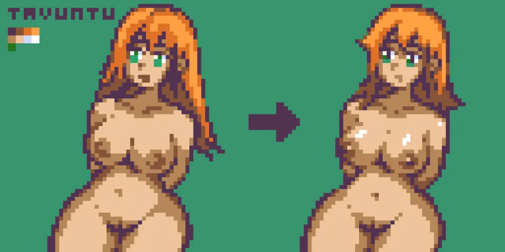 Thumbnail tavuntu's Follow-Up Story - A PixelArtNSFW Journey Continues