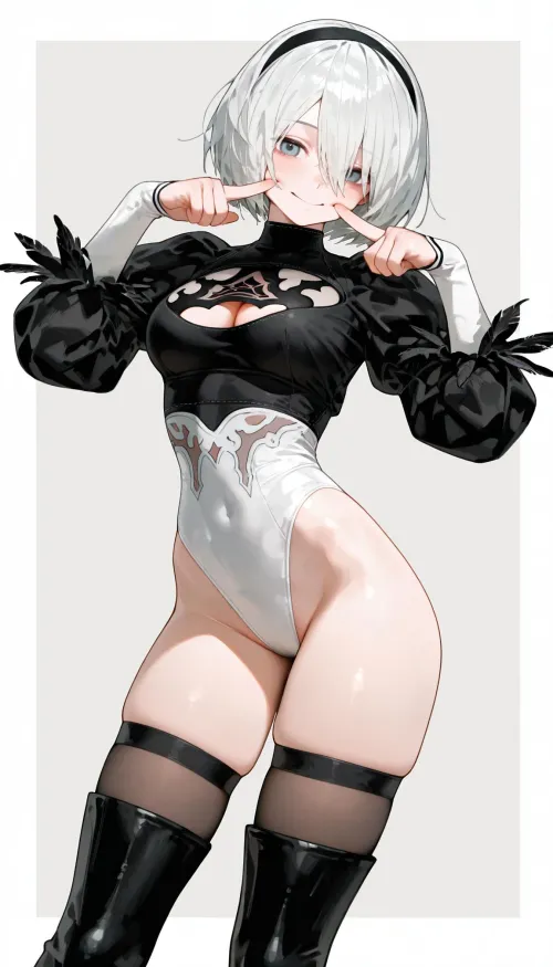 Thumbnail Discovering 2B Nier Automata in the World of Anime Bodysuits