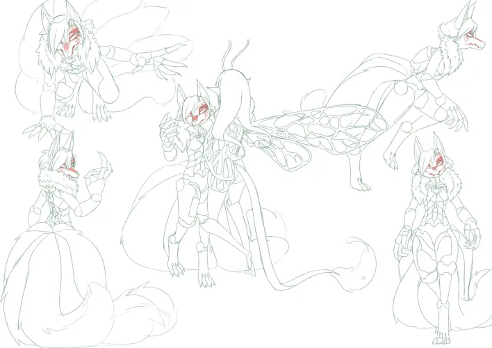 Thumbnail MousyLou91 Presents Sutki Reference Sheet from Lost Souls