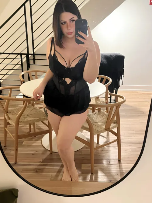 Thumbnail New Black Lingerie Set: Temporary_physics625's Reveal
