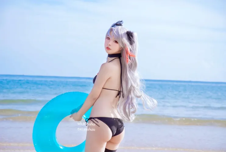 Thumbnail _trapd00r_ Captures Azur Lane Prinz Eugen Smile - Cosplay Butts