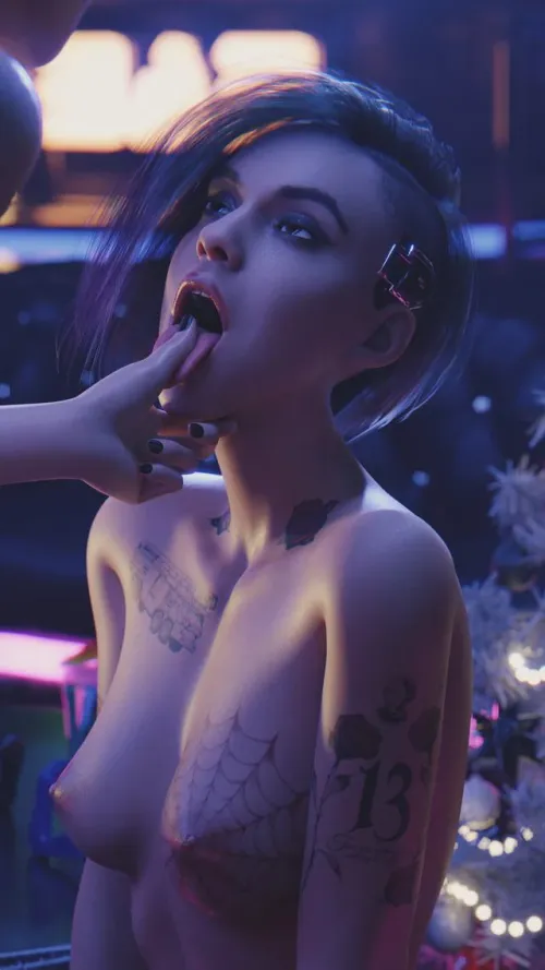 Thumbnail Dive into the Fantasy: Judy AlvarezCyber Punk 2077 by Dry_Set_8809