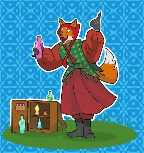 Thumbnail kkungergo's 'Trustworthy Potion Seller' - A Furry Delight